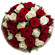 букет из красных и белых роз. Харьков